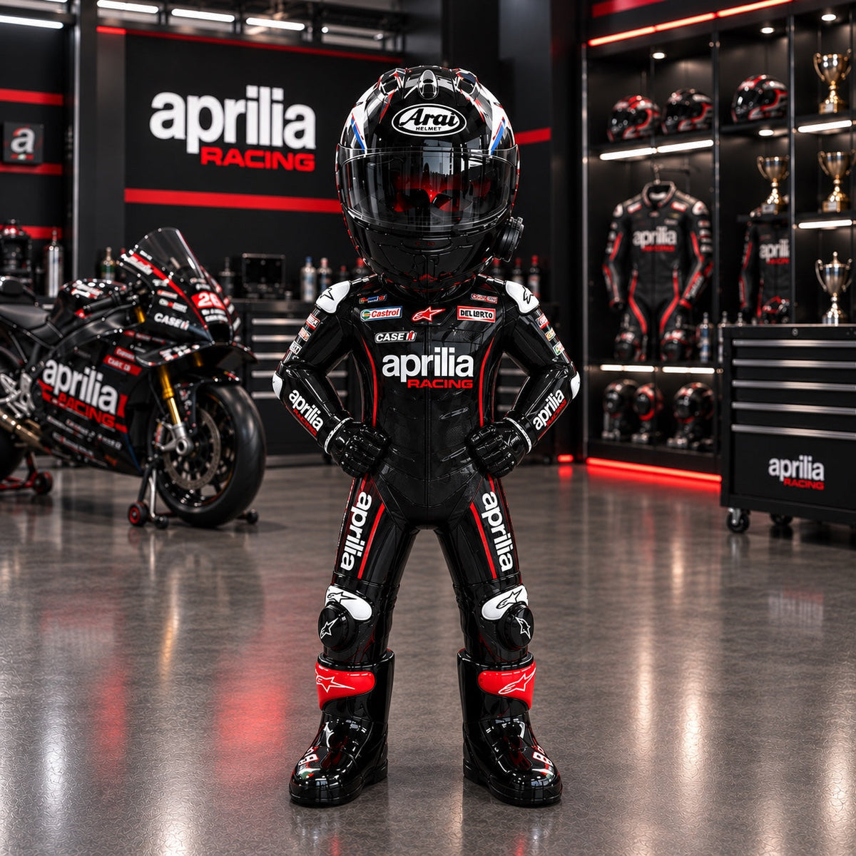 Helmstand Aprilia Racing standard base edition