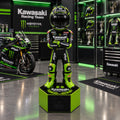 Helmstand Kawasaki Racing edition with Bluetooth speaker base