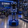 Helmstand Yamaha Racing edition with Bluetooth speaker base